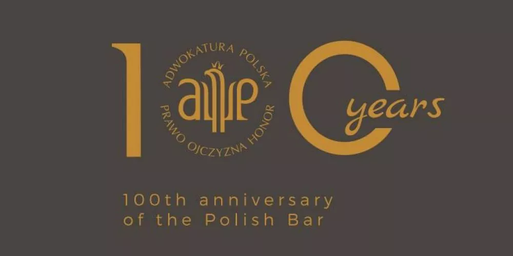 Logo 100. lecia Adwokatury Polskiej
