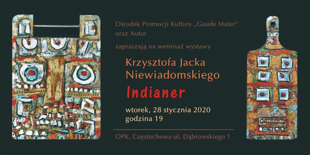 Krzysztof Jacek Niewiadomski – Indianer