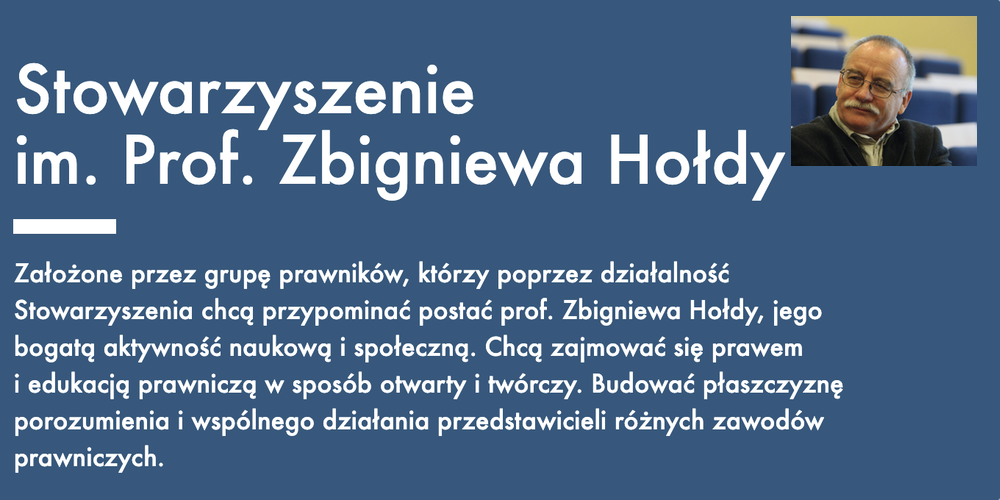 Tydzień Konstytucyjny Stowarzyszenia im. Prof. Zbigniewa Hołdy