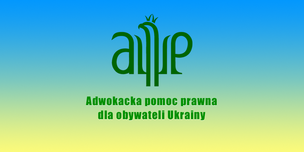 Adwokacka pomoc prawna dla obywateli Ukrainy