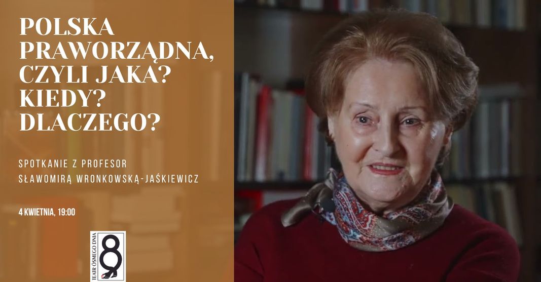 Spotkanie z prof. Sławomirą Wronkowską-Jaśkiewicz